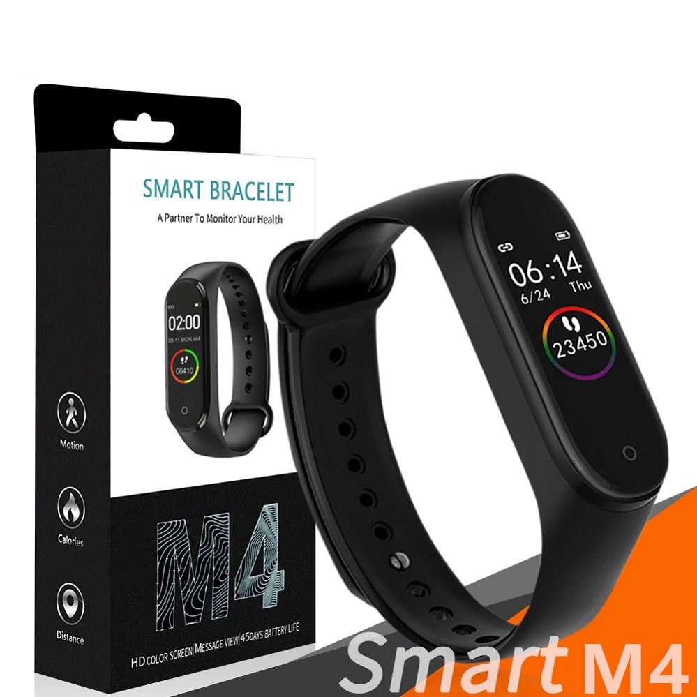 SMART BRACELET RELOJ PULSERA INTELIGENTE M4 DEPORTIVO SMARTWATCH – E-Max