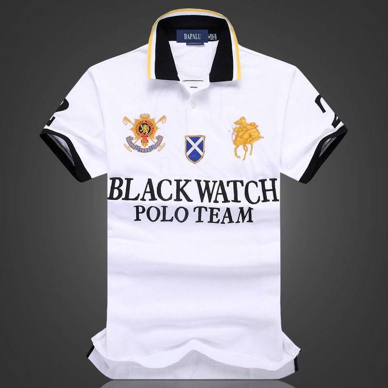 black watch polo team shirts
