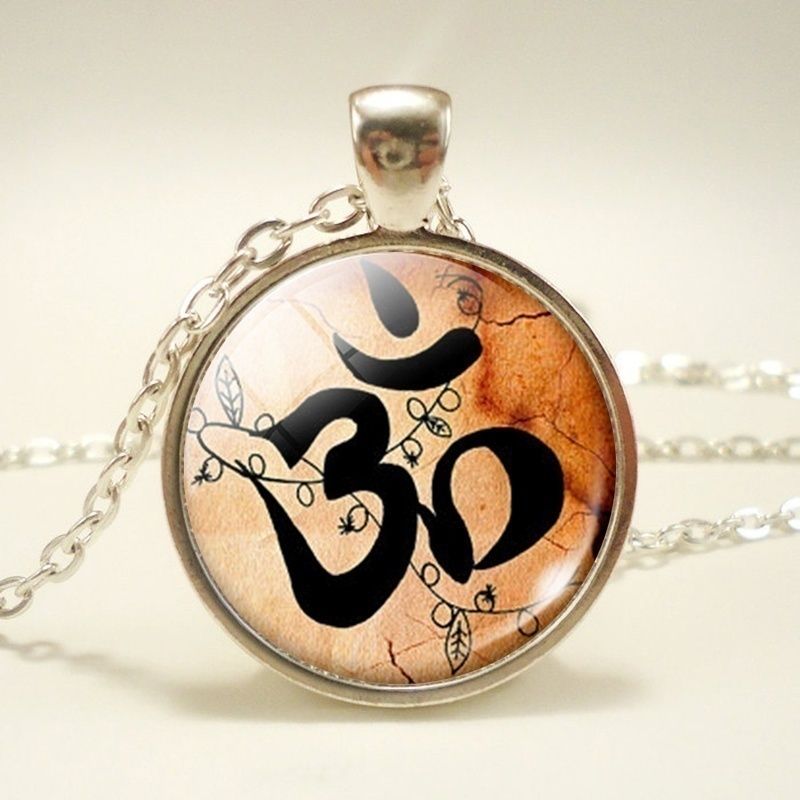Hippie Collier photo dôme en verre noir chaîne collier pendentif en gros Hippie Collier photo dôme en verre noir chaîne collier pendentif en gros