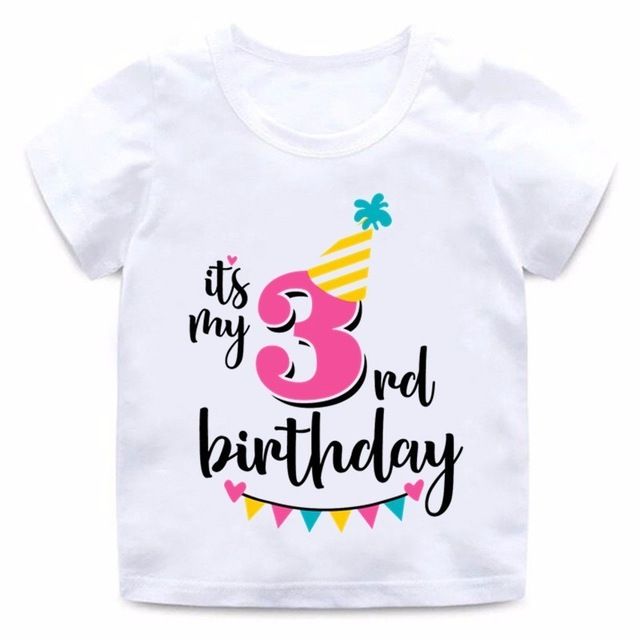 birthday girl shirt size 7