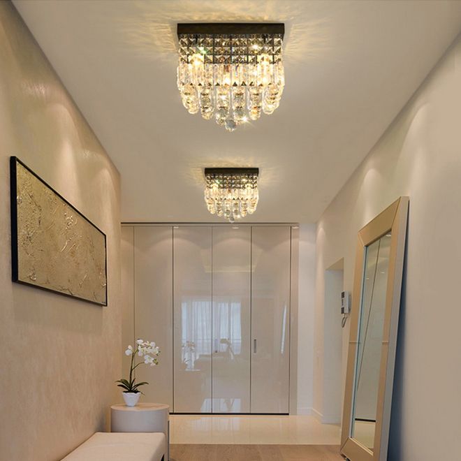 hallway chandelier light