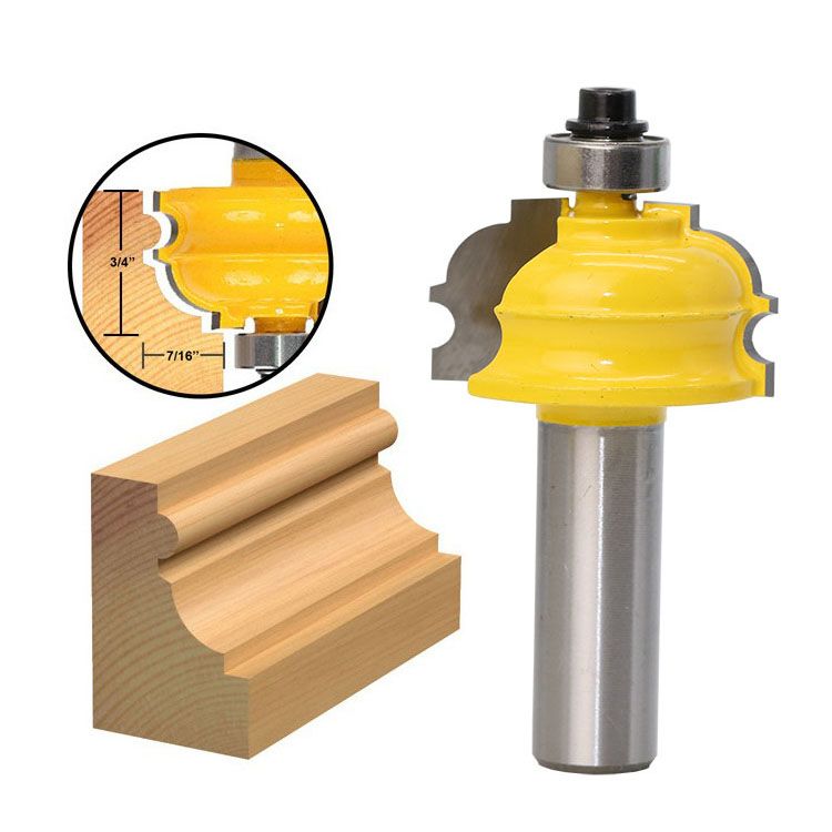 2021 Architectural Molding Router Bit 1/2 8mm Shank Line Knife