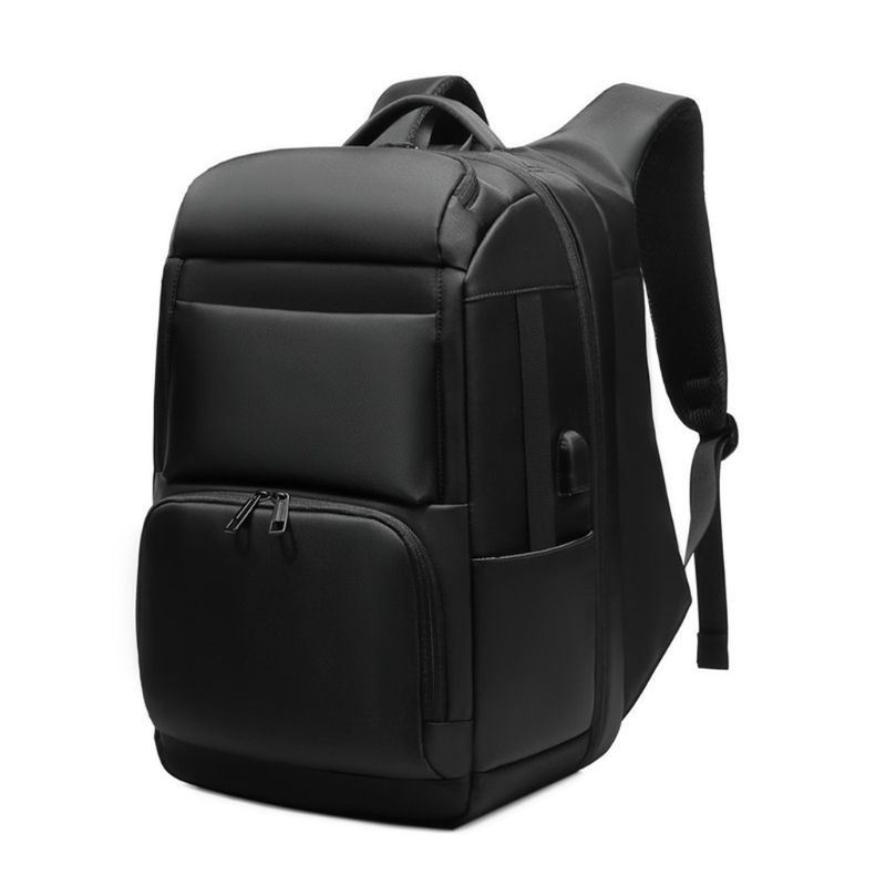Men/'s Travel Backpack USB Charging Port Nylon Bookbag Daypack School Laptop Bag