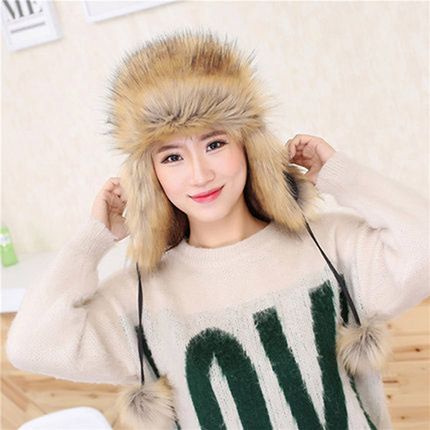 fake fur hat