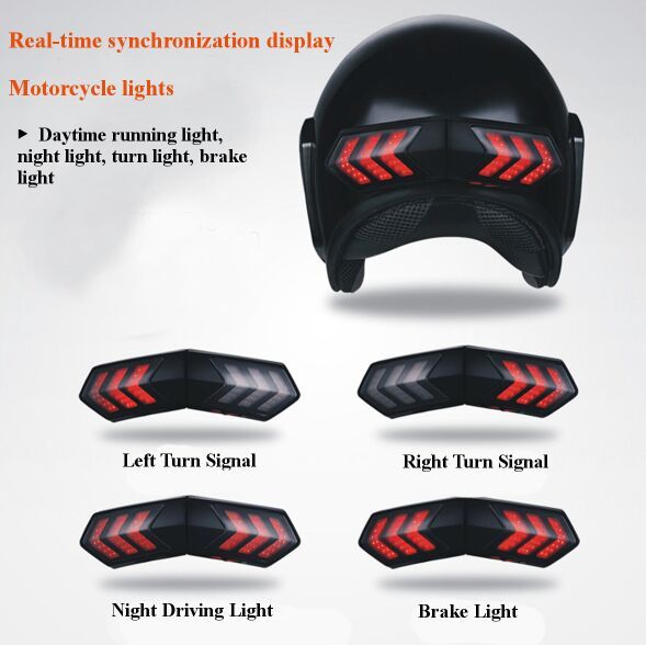 Acquista Indicatori Luminosi Di Indicatori Di Direzione Dei Freni A Led Casco Moto 12v A 30 91 Dal Bob201688 Dhgate Com