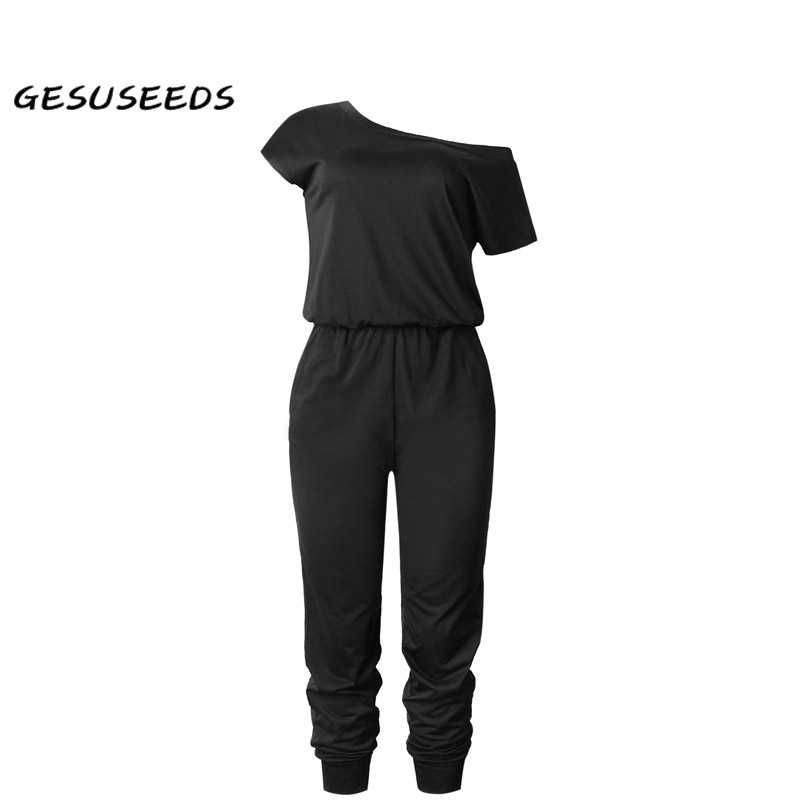 black oversized jumpsuit