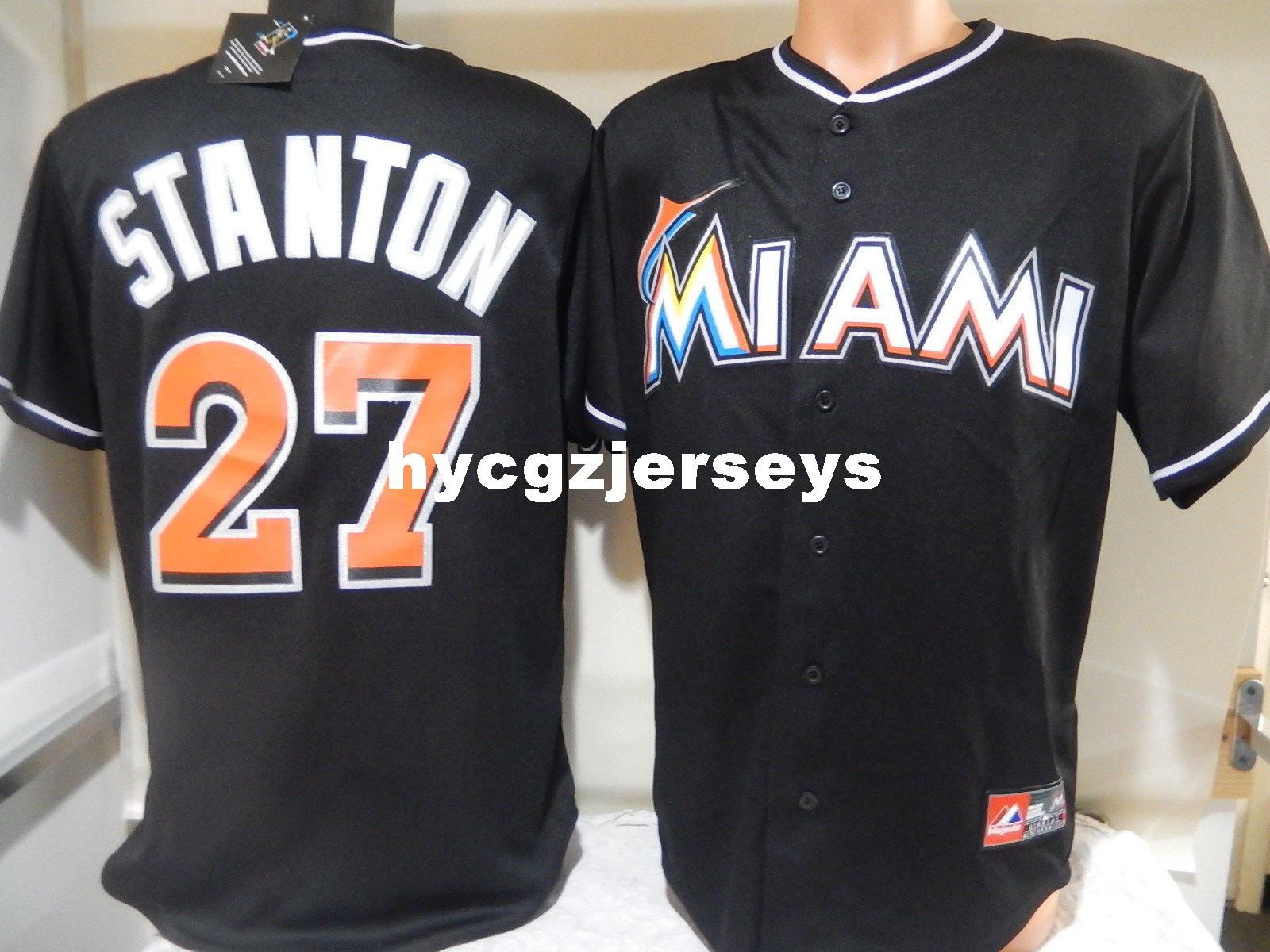 giancarlo stanton black jersey