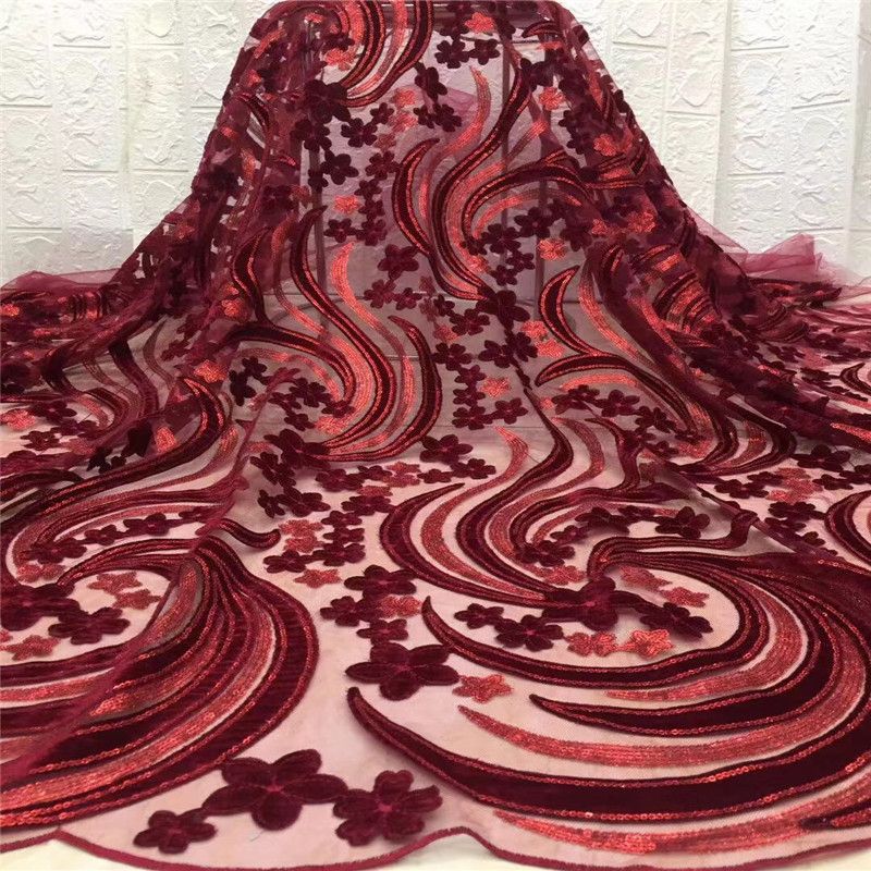 velvet mesh fabric