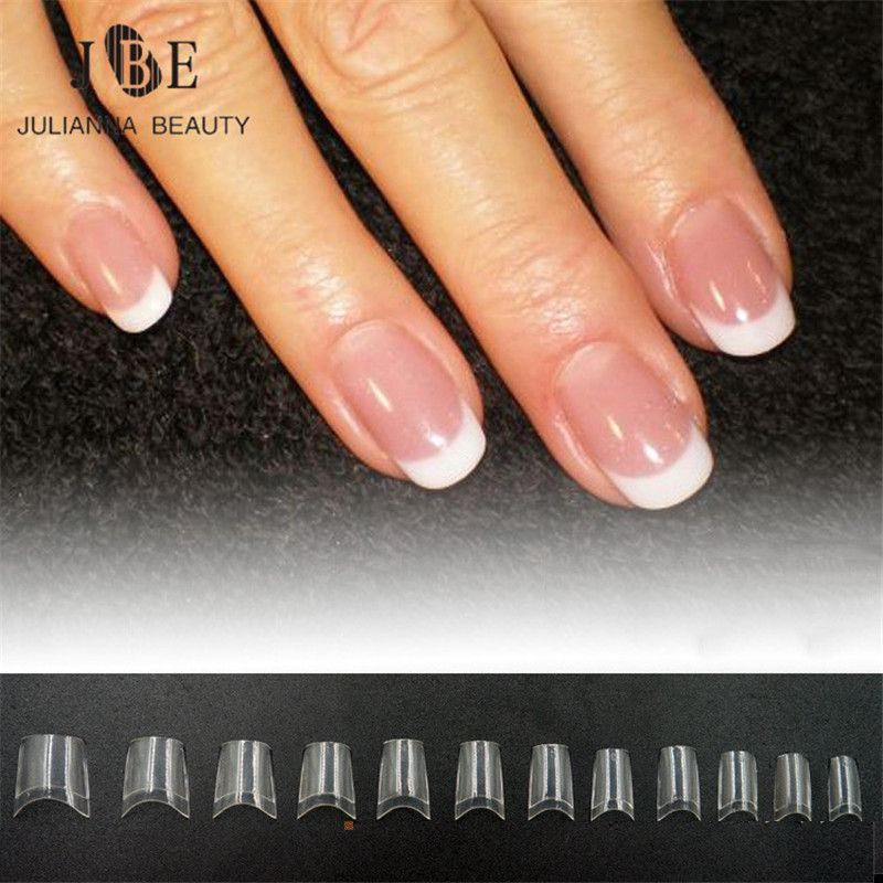 French Short Tip Clear White False Art French Nail Tip Abs Artificial Half Fake Manicure Fashion 500pcs/bag French Short Tip Clear White False Art French Nail Tip Abs Artificial Half Fake Manicure Fashion 500pcs/bag