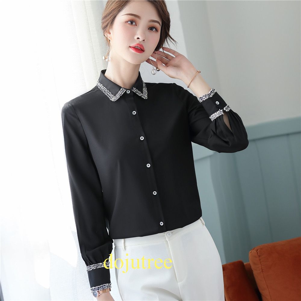 womens formal button down shirts
