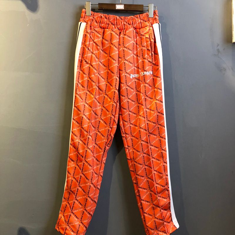 palm angels orange pants