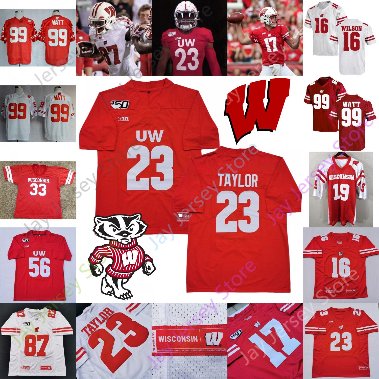 wisconsin badgers jersey