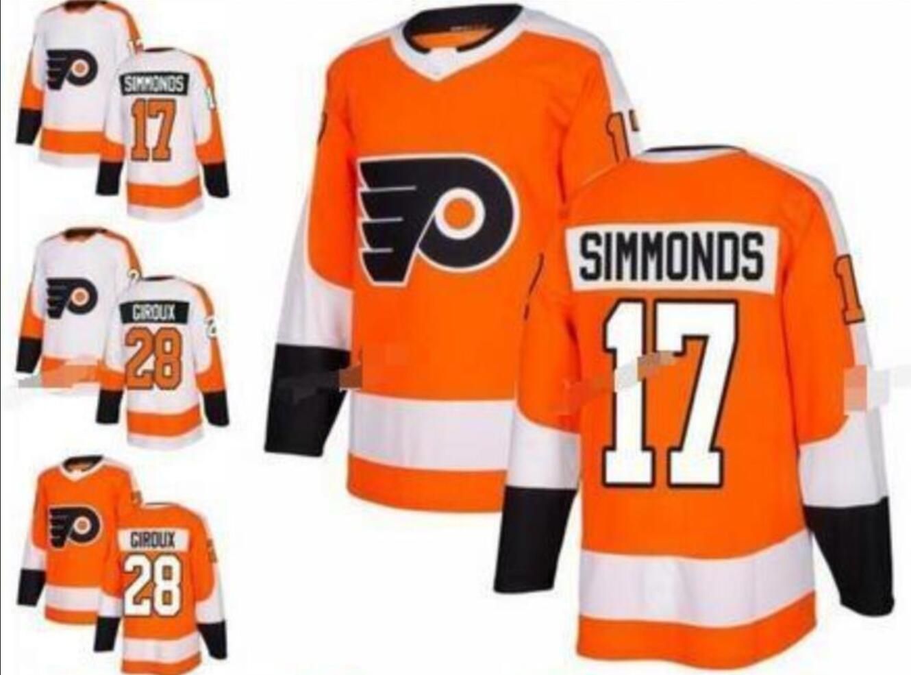 philadelphia flyers simmonds jersey