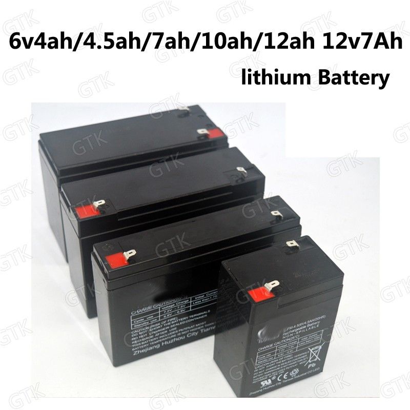 Acquista Batteria Al Litio 6v 4ah 4.5ah 7ah 10ah 12ah 12v 7Ah Bilancia