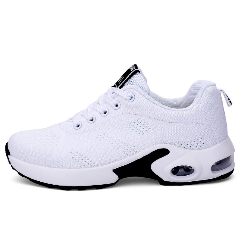 Air Cushion Running Sneakers for Men Casual Lace up Mesh Breathable Athletic Tennis Sport Shoes