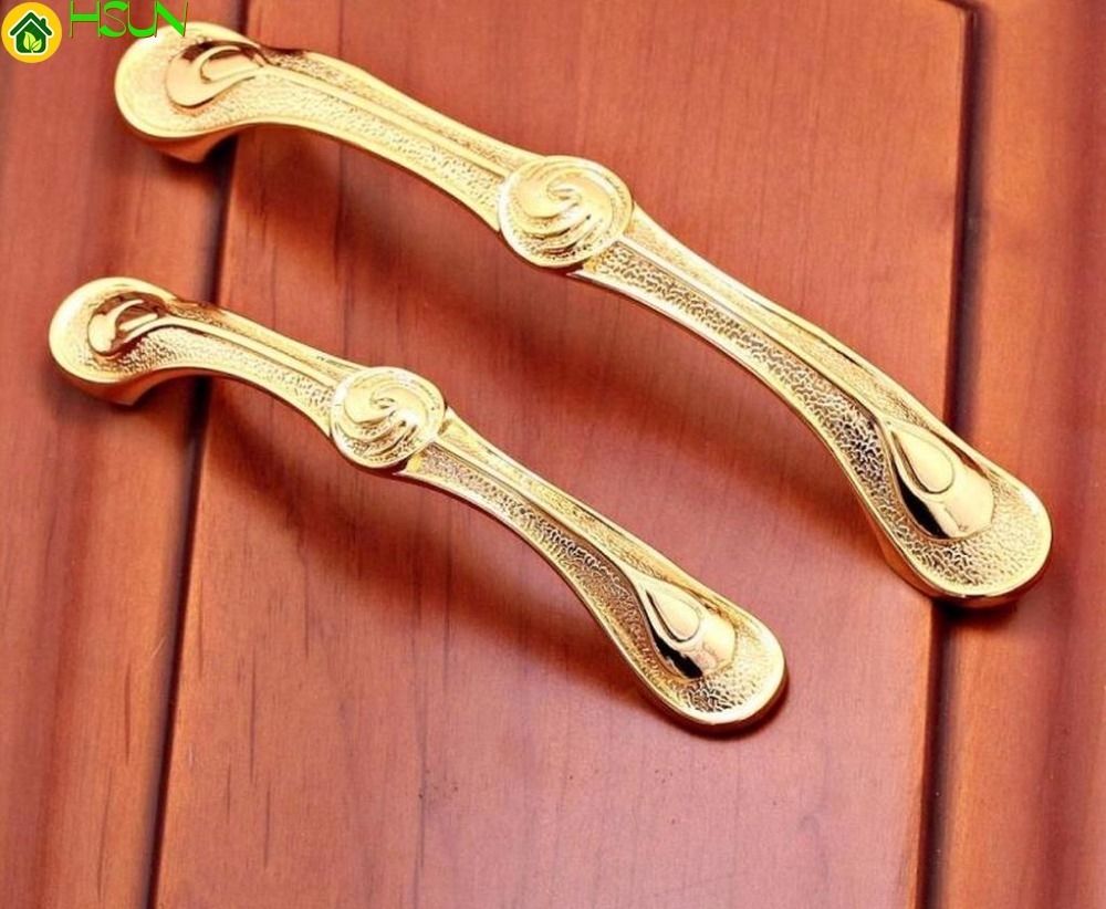 2019 Gold Knobs Drawer Handle Pulls Dresser Handle Kitchen