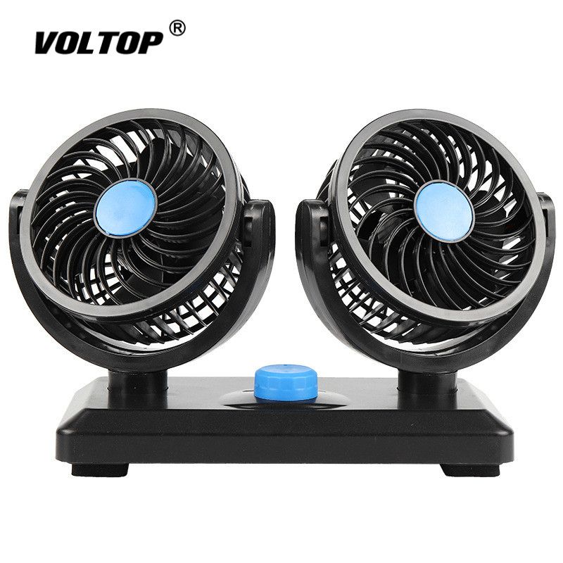 Powerful Cooling Fan Decoration 12v 24v Car Accessories For Truck Ornament Decoration Air Conditioning Cool Down Girly Car Accessories Interior Girly