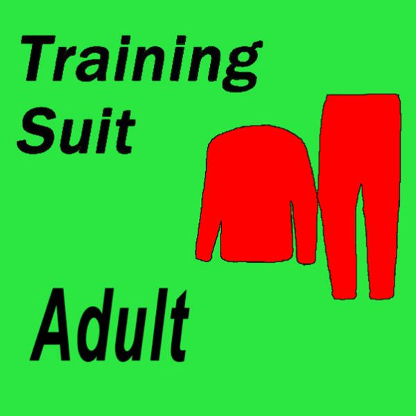 Traje de treinamento para adultos