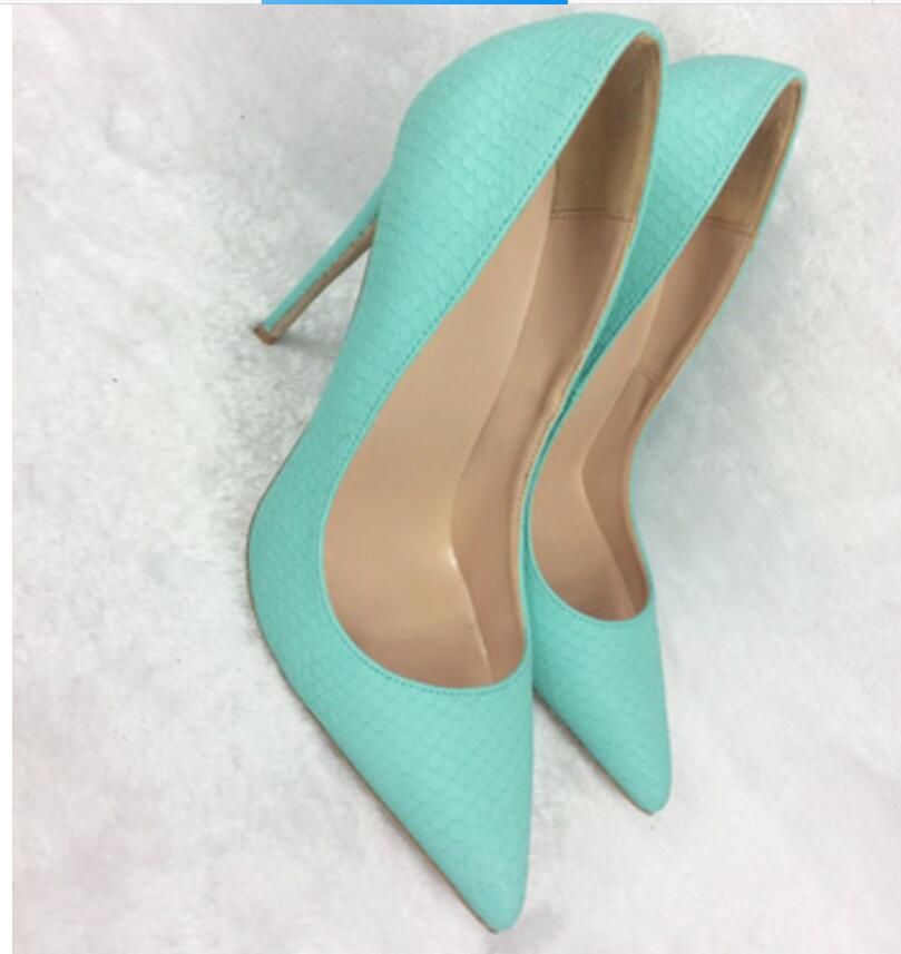 light teal heels