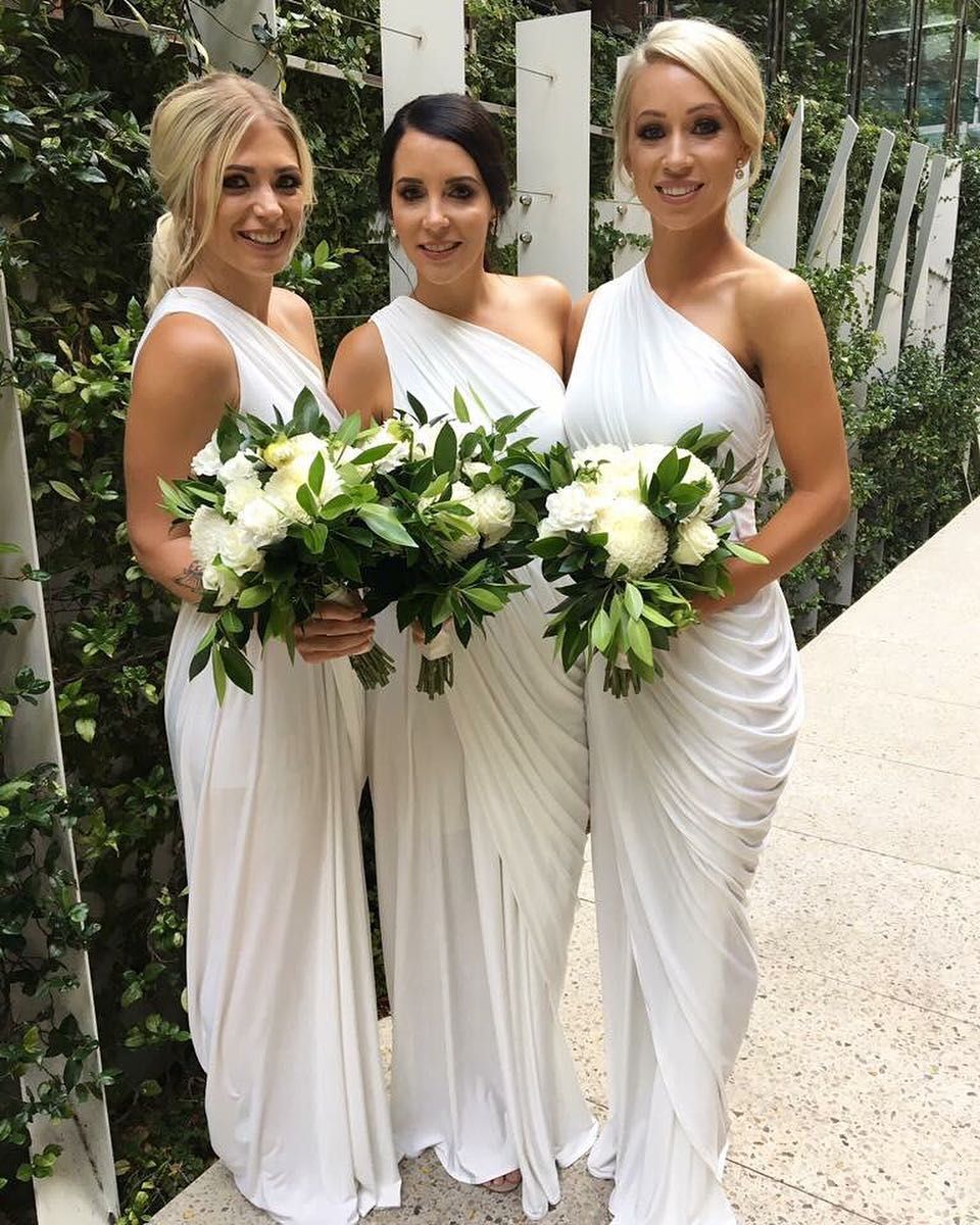 garden wedding bridesmaid dresses