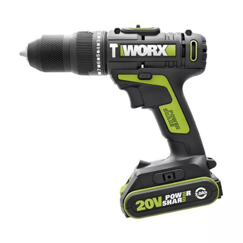 2020 Worx Professional Cordless Screwdriver Wu179 Cordless Impact Drill 20v Lithium Battery For New Power Share Battery From Paping 233 39 Dhgate Com