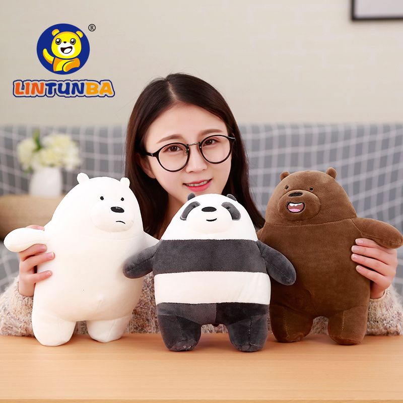 bare bears stuffed toy