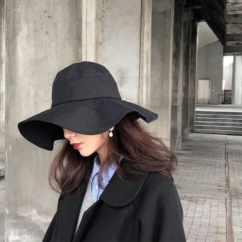 ladies black summer hats