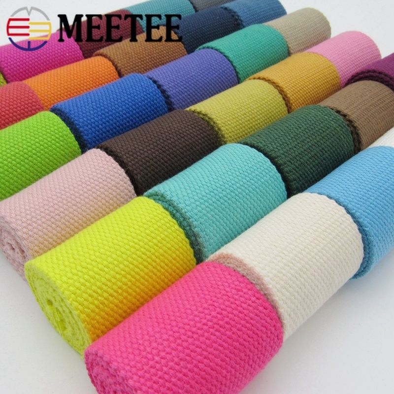 wide cotton webbing