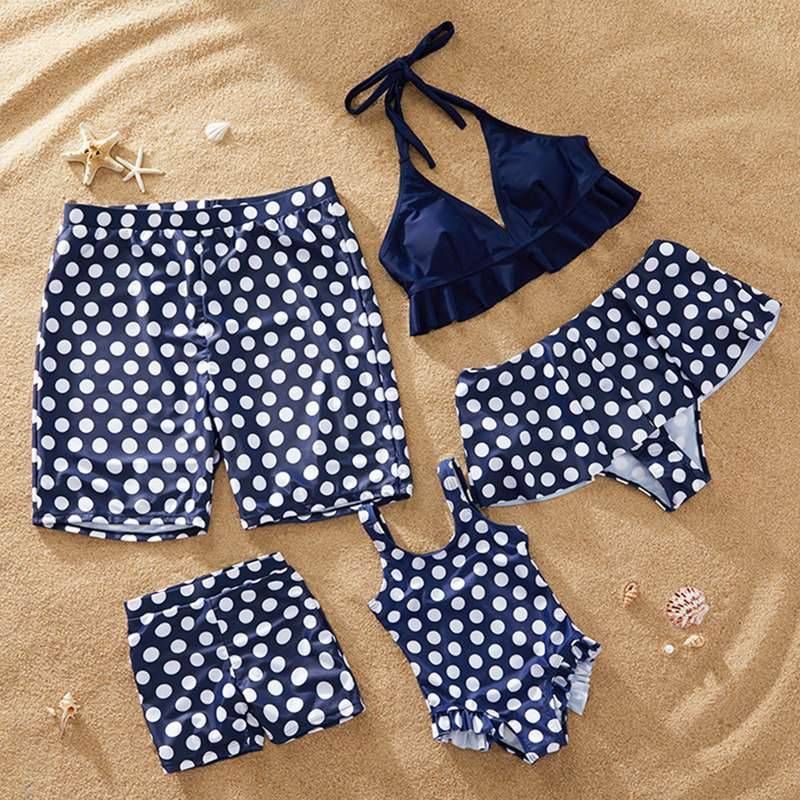 matching bathing suits for boy and girl