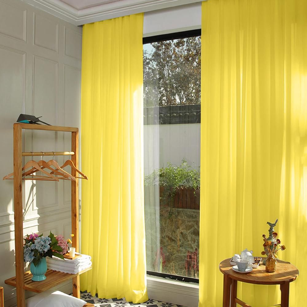 Tela Duradera Color Sólido Amarillo Telón De Fondo De... Tela Duradera Color Sólido Amarillo Telón De Fondo De...