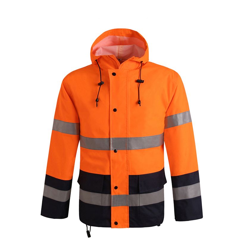 reflective rain jacket mens