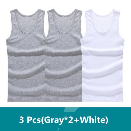 2 grå 1 vit