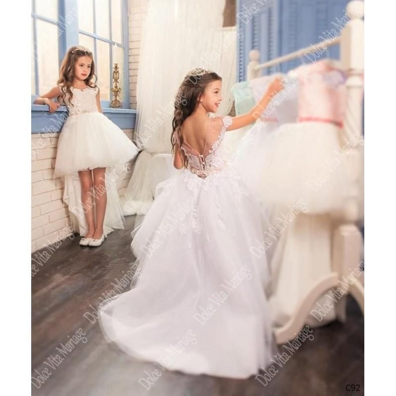 falling flowers frock