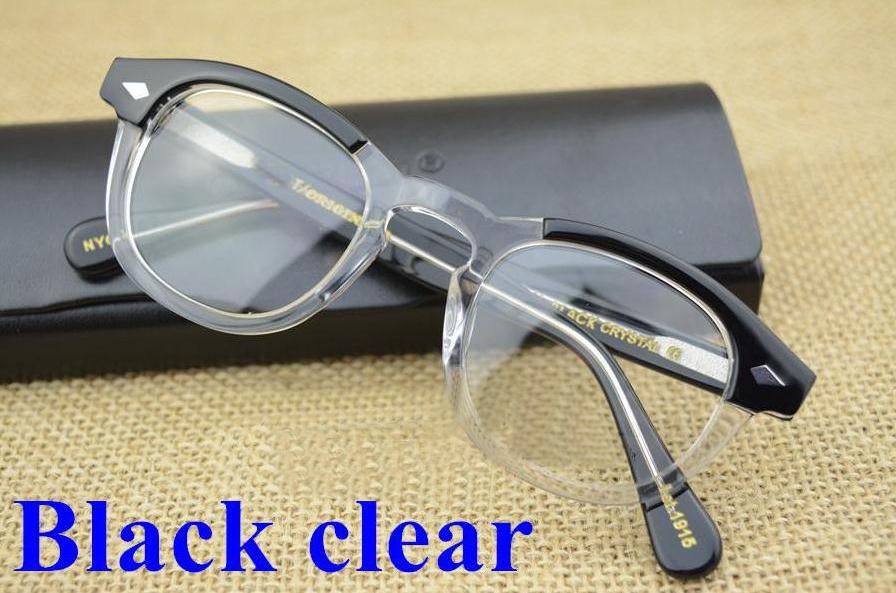 Black clear frame M size