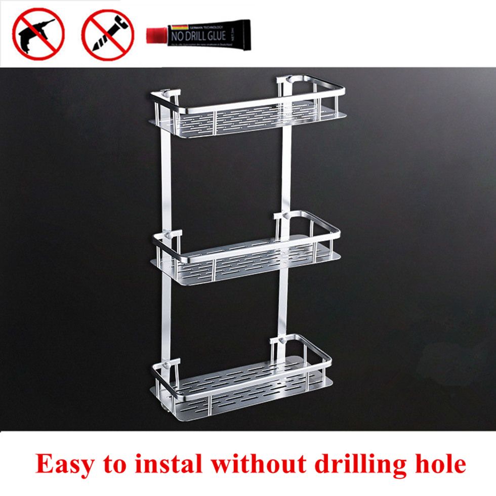 Durable TV Screen Caddy Screen Top Shelf Storage Rack Multifunction UK STOCK