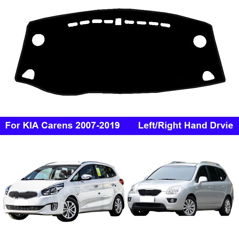 Car Auto Dashboard Cover For KIA Carens 2007 2019 UN RP LHD RHD Dashmat