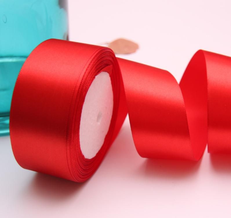 silk red ribbon