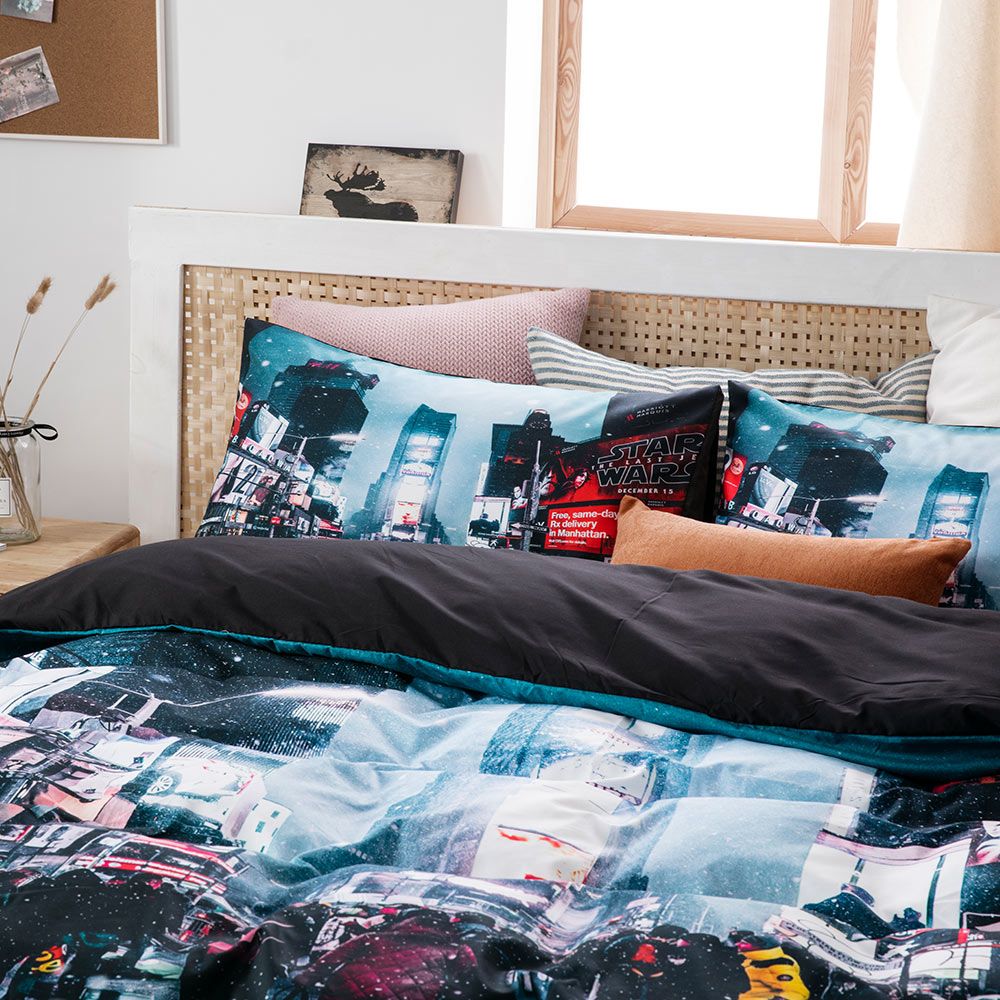 Actual Photography Of Urban Scenery Comforter Bedding Sets