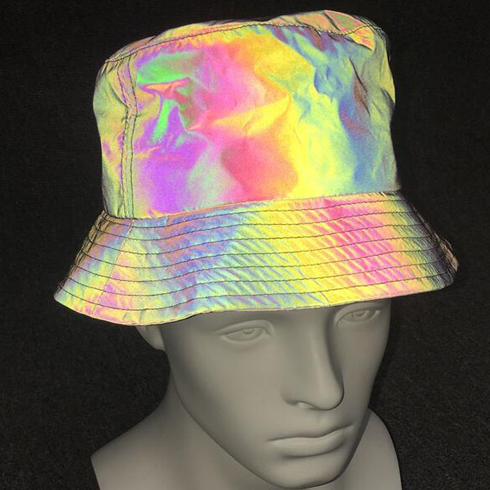 multicolor bucket hat