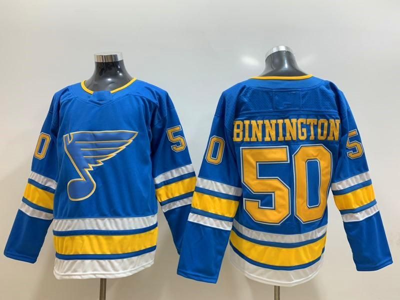 binnington jersey near me