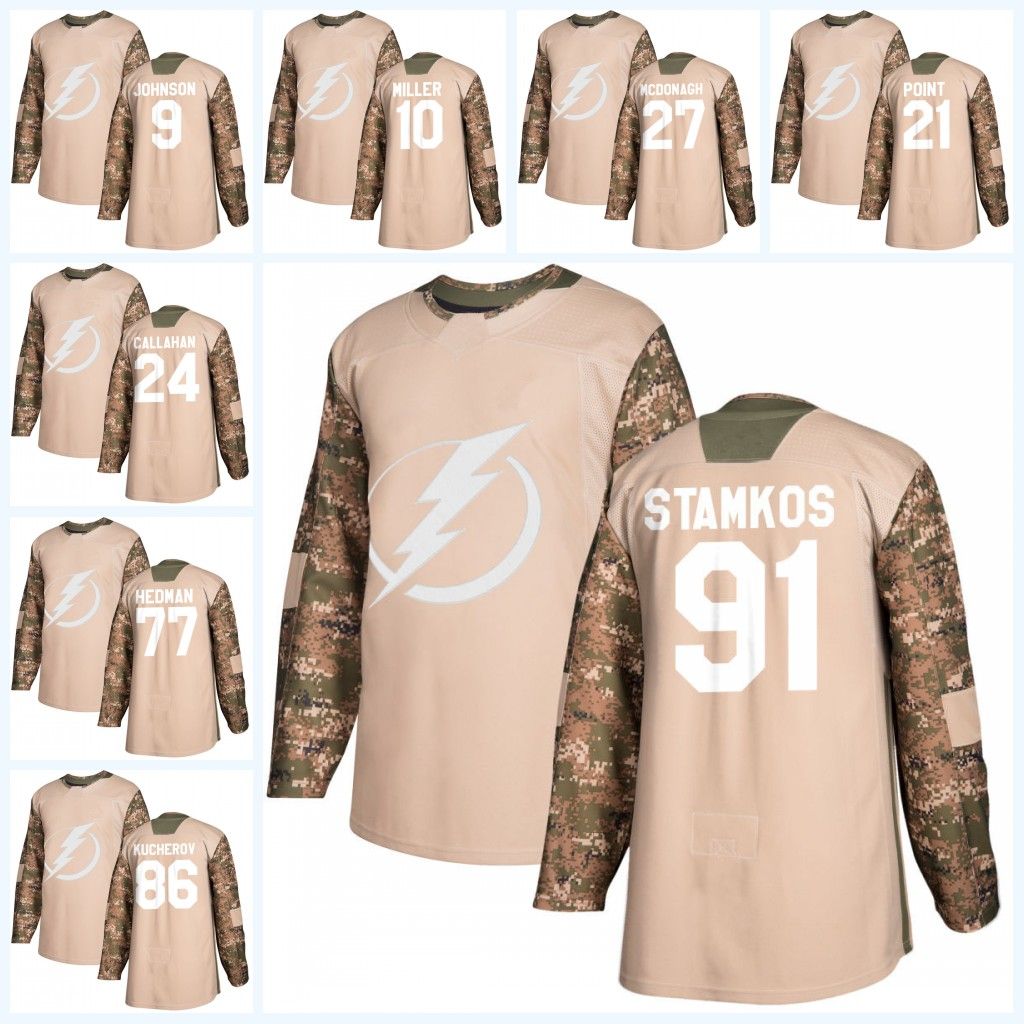 tampa bay lightning camo jersey