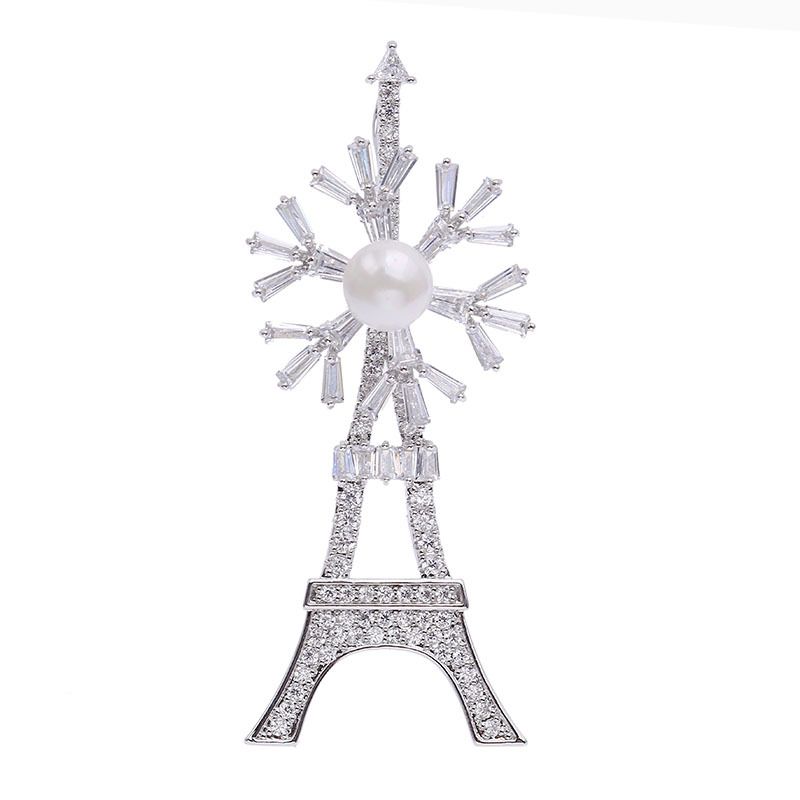 snowflake brooch