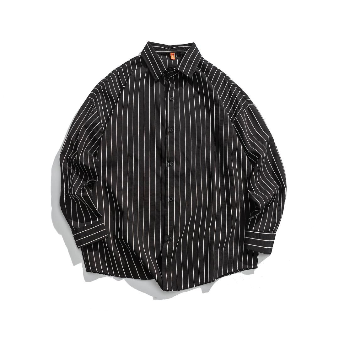 Satin Al Vintage Gomlek Erkekler Kore Stili Streetwear Erkek Gomlek Modelleri Moda Erkek Cizgili Oversize Harajuku Koreli Erkekler Gomlek 50cs Tl223 04 Dhgate Comda