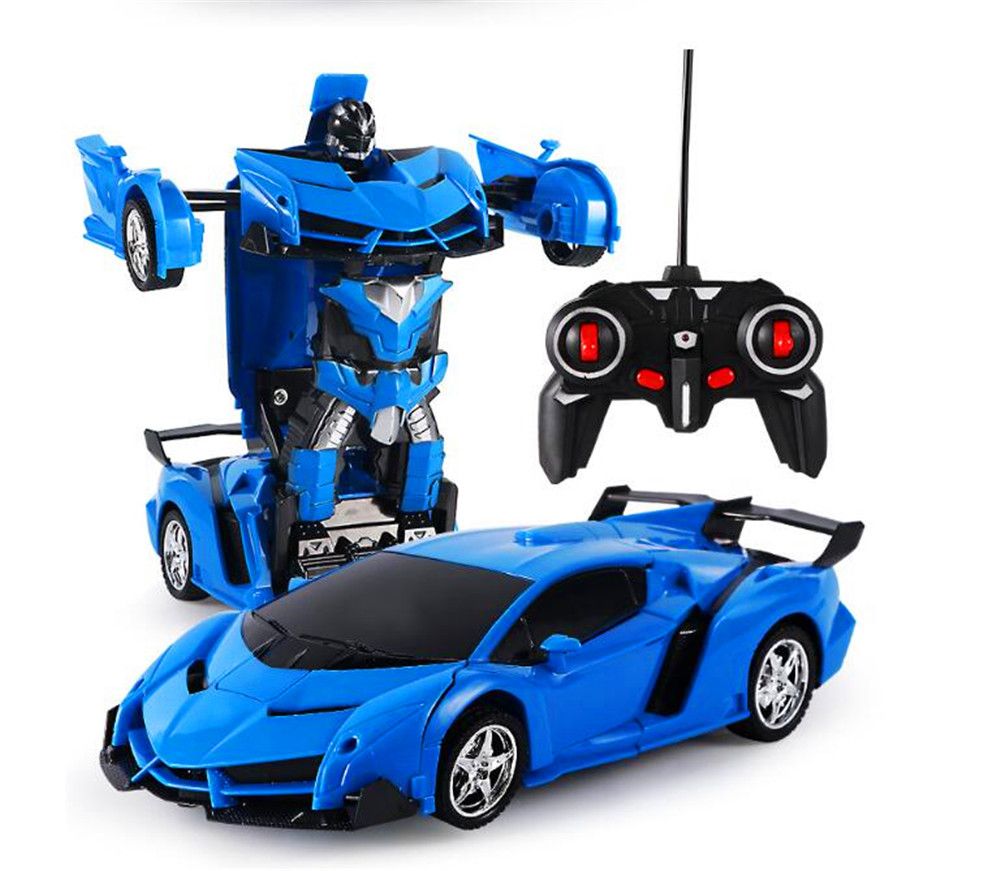 car and robot toy