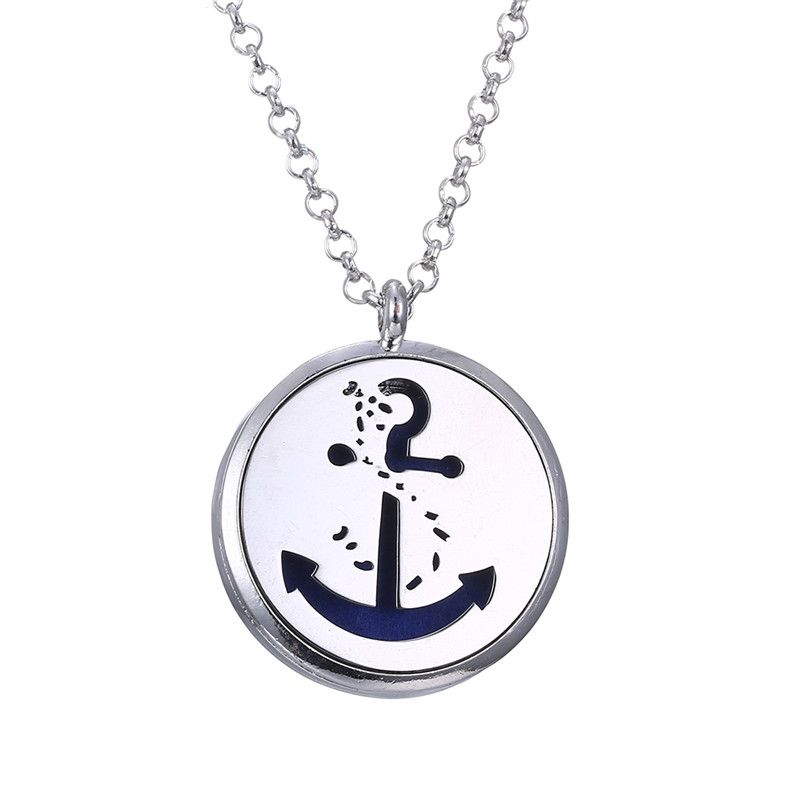 Pendentifs CHIEN empreinte Mini Collier médaillons Parfum Huile Essentielle Aromathérapie