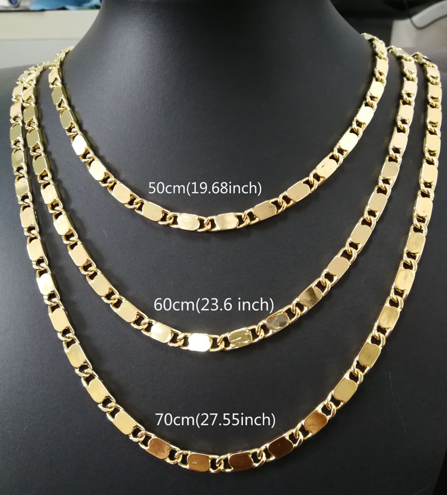 real chain necklace