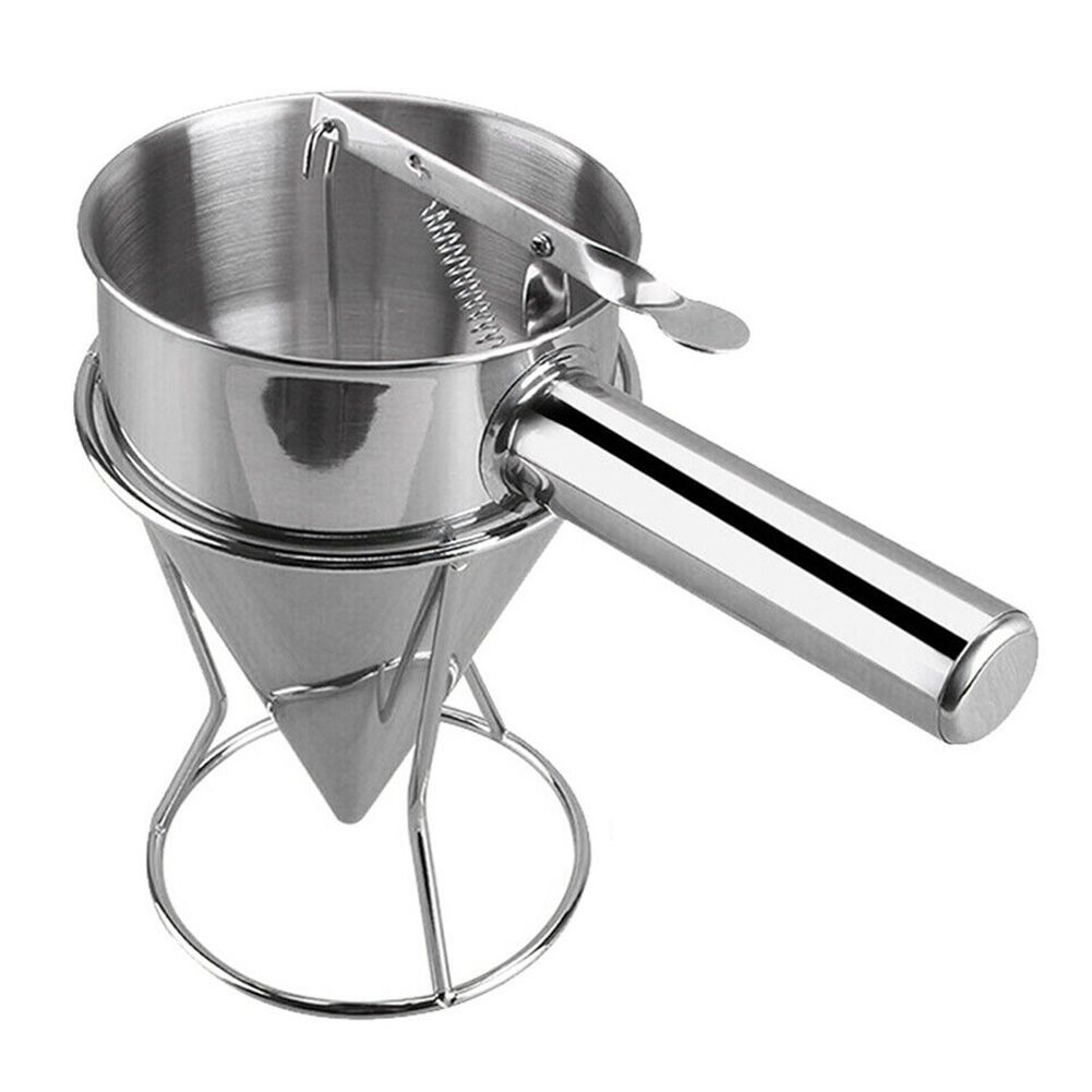 Stainless Steel Donut Cupcake Batter Dispenser Funnel Stainless Steel Donut Cupcake Batter Dispenser Funnel