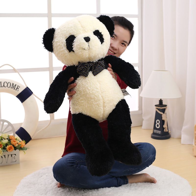 panda plush pillow