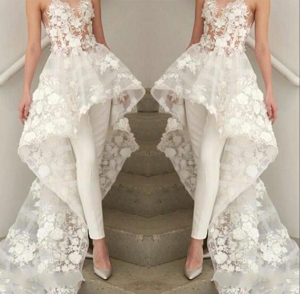 evening wear tops and pants