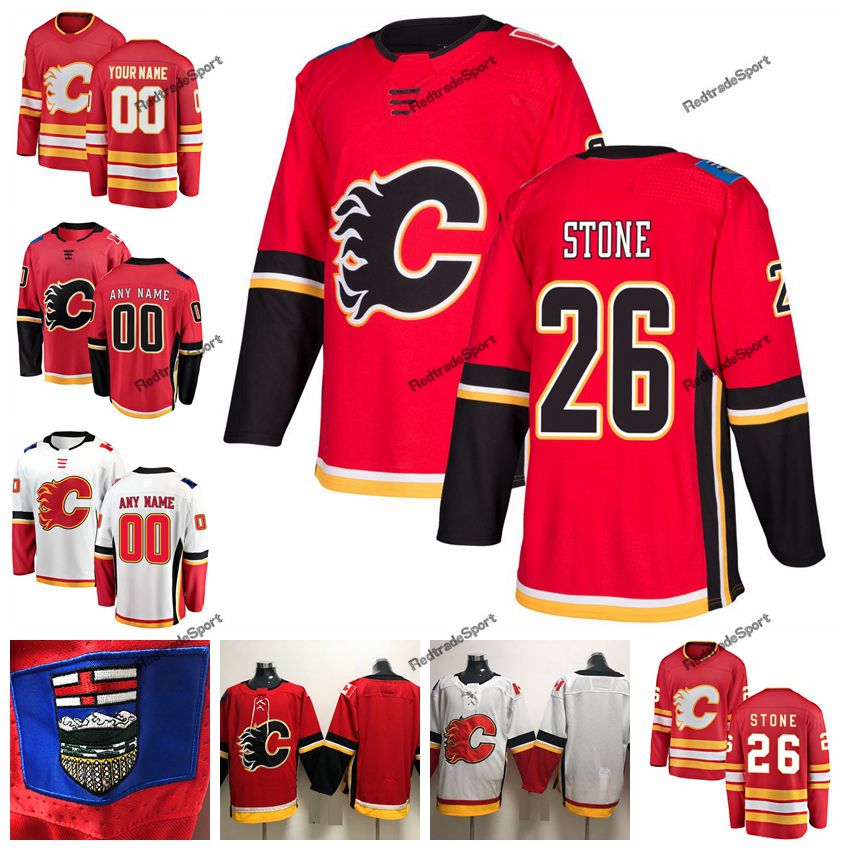 flames home jersey